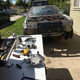 Work starts on the new black top 4AGE swap.